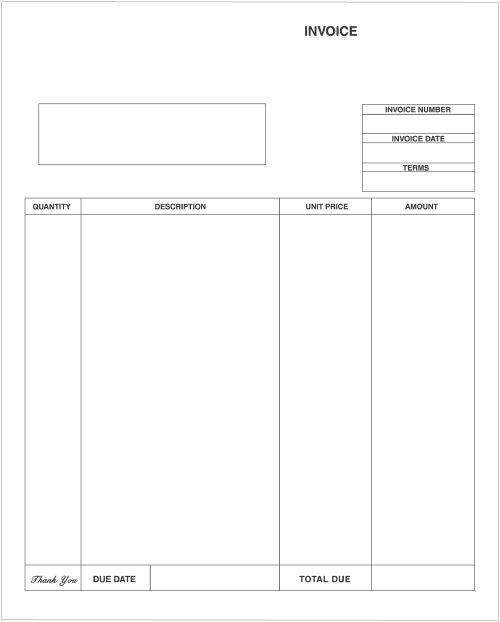 Laser Invoice (LCI19) - Harland Clarke Check Printing