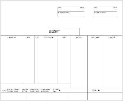 Laser Statement (LCS96) - Harland Clarke Check Printing