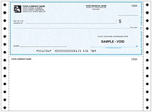 Continuous Multi-Purpose Check Top (MP17) - Harland Clarke Check Printing