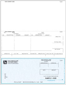 Laser Payroll Check Bottom (LCP99) - Harland Clarke Check Printing