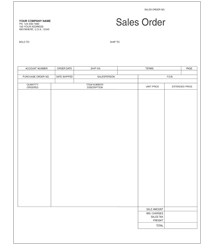 Laser Sales Order Form  Thumbnail