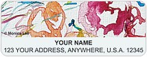 Artist Garden Address Labels